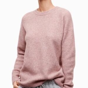 Aritzia The Group By Babaton Thurlow Sweater Light Pink - XS